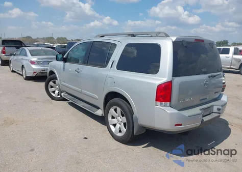 2009 Nissan Armada Se from USA, damaged, VIN 5N1BA08DX9N605572
